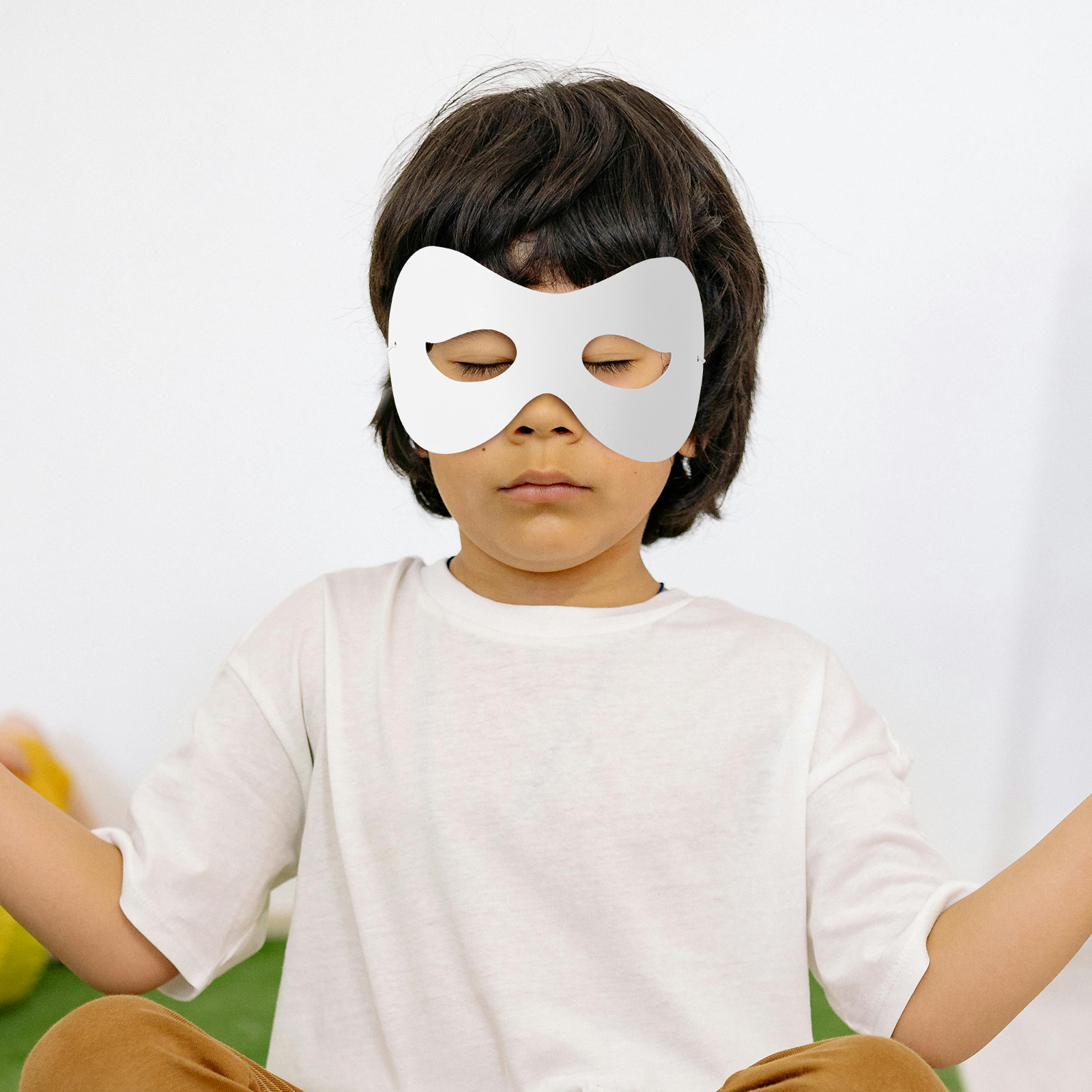 Art Craft With Paper - 40 mascarillas de papel para niños,