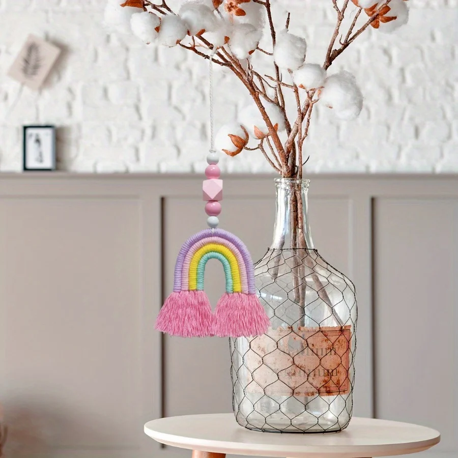 Campanas de viento de arcoíris - Art And Craft For Nursery reseña y precio