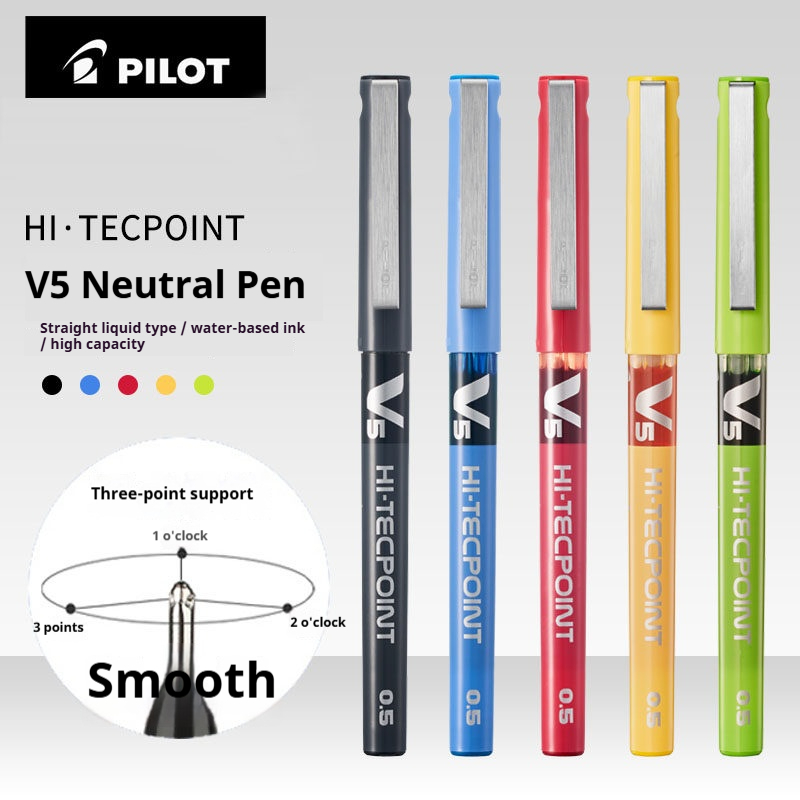 Bolígrafos de Gel Multicolor J - Pilot Pen V5 reseña y precio