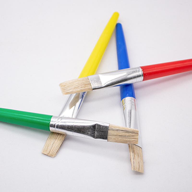 Juego de 4 pinceles planos con - Gouache Paint Set reseña y precio
