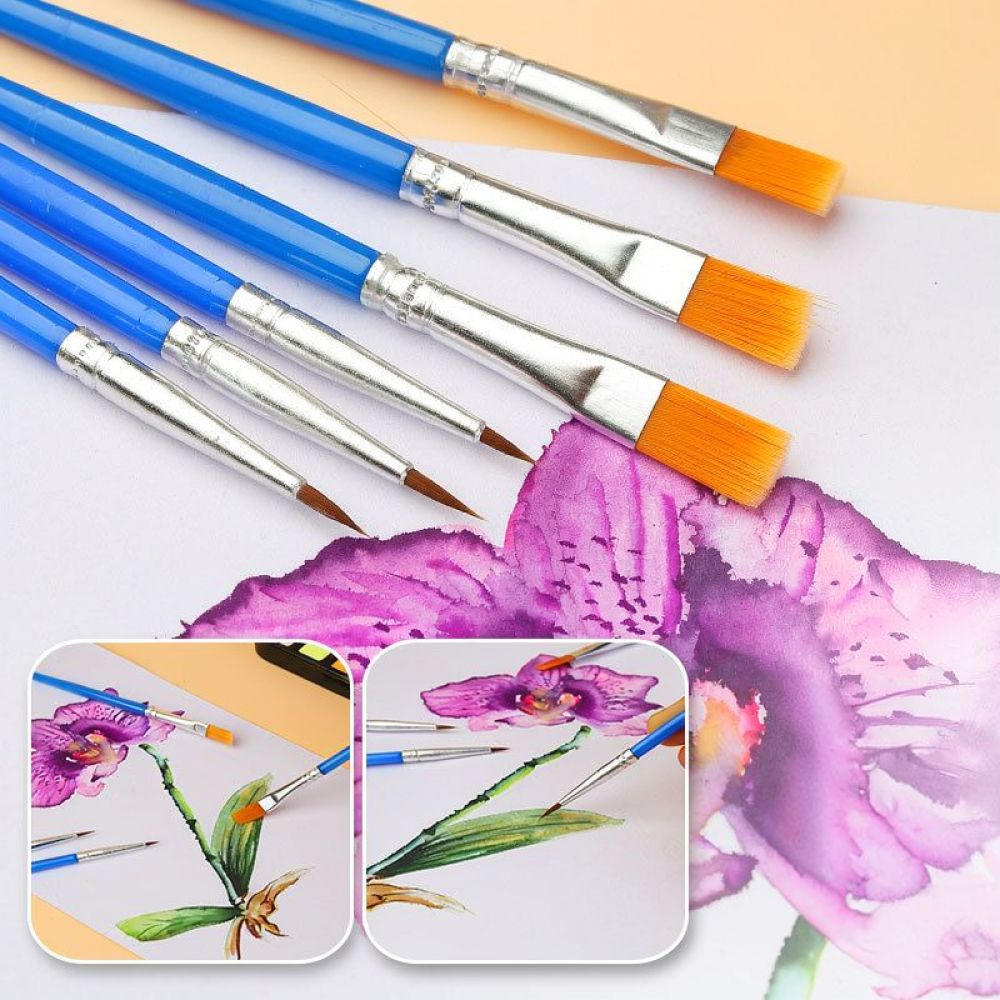 Juego de pinceles de nailon du - Gouache Paint Set reseña y precio