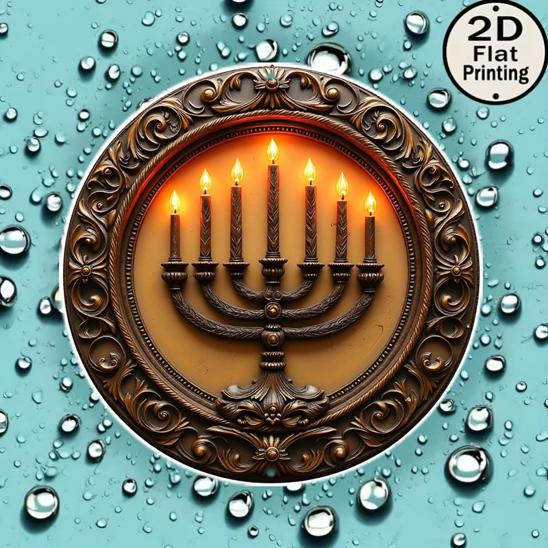 CIFBUY Menorah Vintage de alum - Art & Craft Paper For Kids reseña y precio